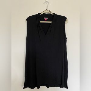 Women’s Black Sleeveless Blouse